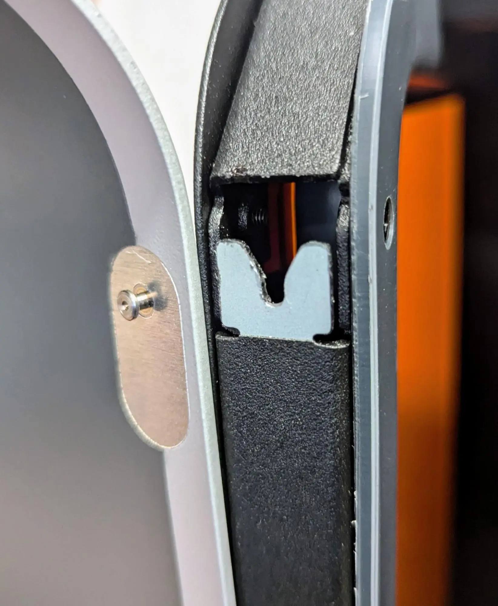 Key slot studs, released.