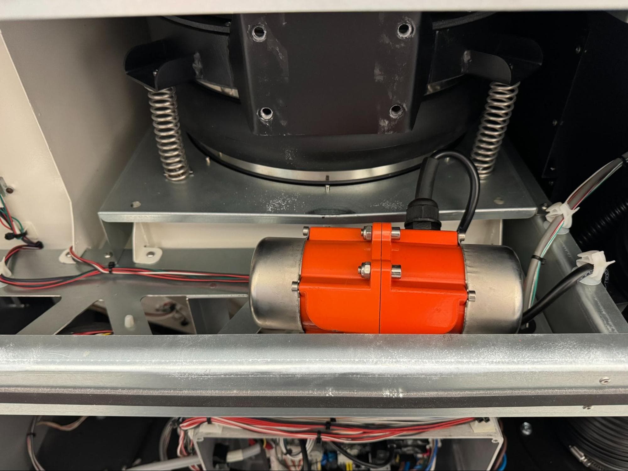 Detach the vibration motor