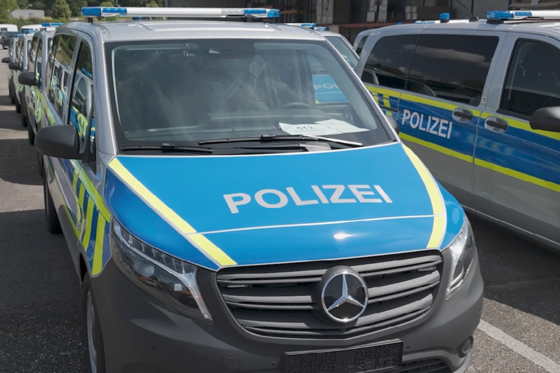 Polizeifahrzeug