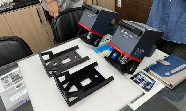 jiel mtech dot peen marking machine 3d printed