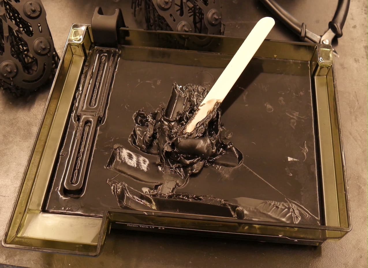 PU Rigid Resin that is no longer viable