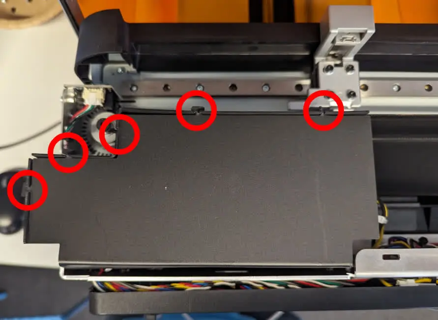Form 4 power supply plastic shroud