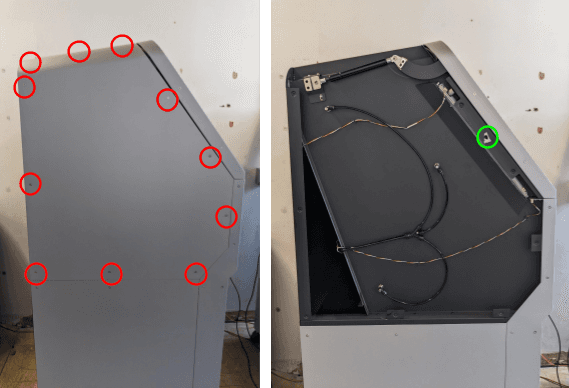 Remove the Left Enclosure Shell