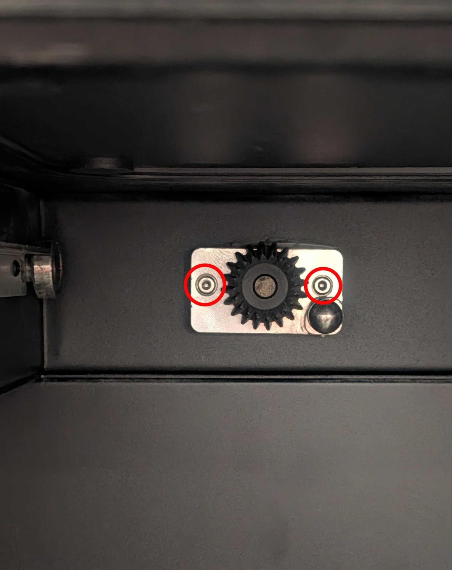 Install the new Z-drive and motor