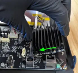 Install the replacement SOM