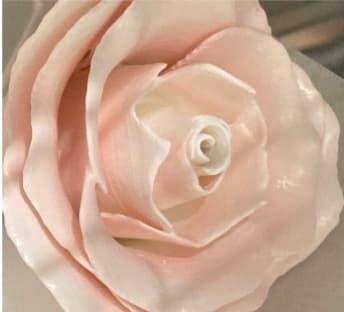 Part printed in Alumina 4N Resin tinted pink