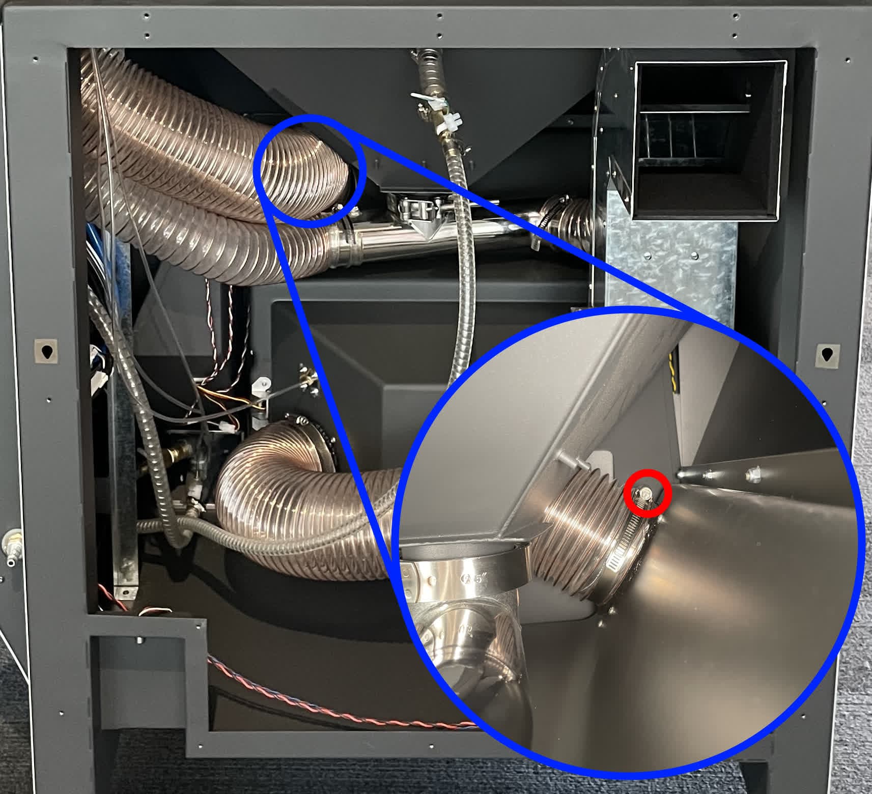 III Inspecting or Replacing the Air Handling Tubing