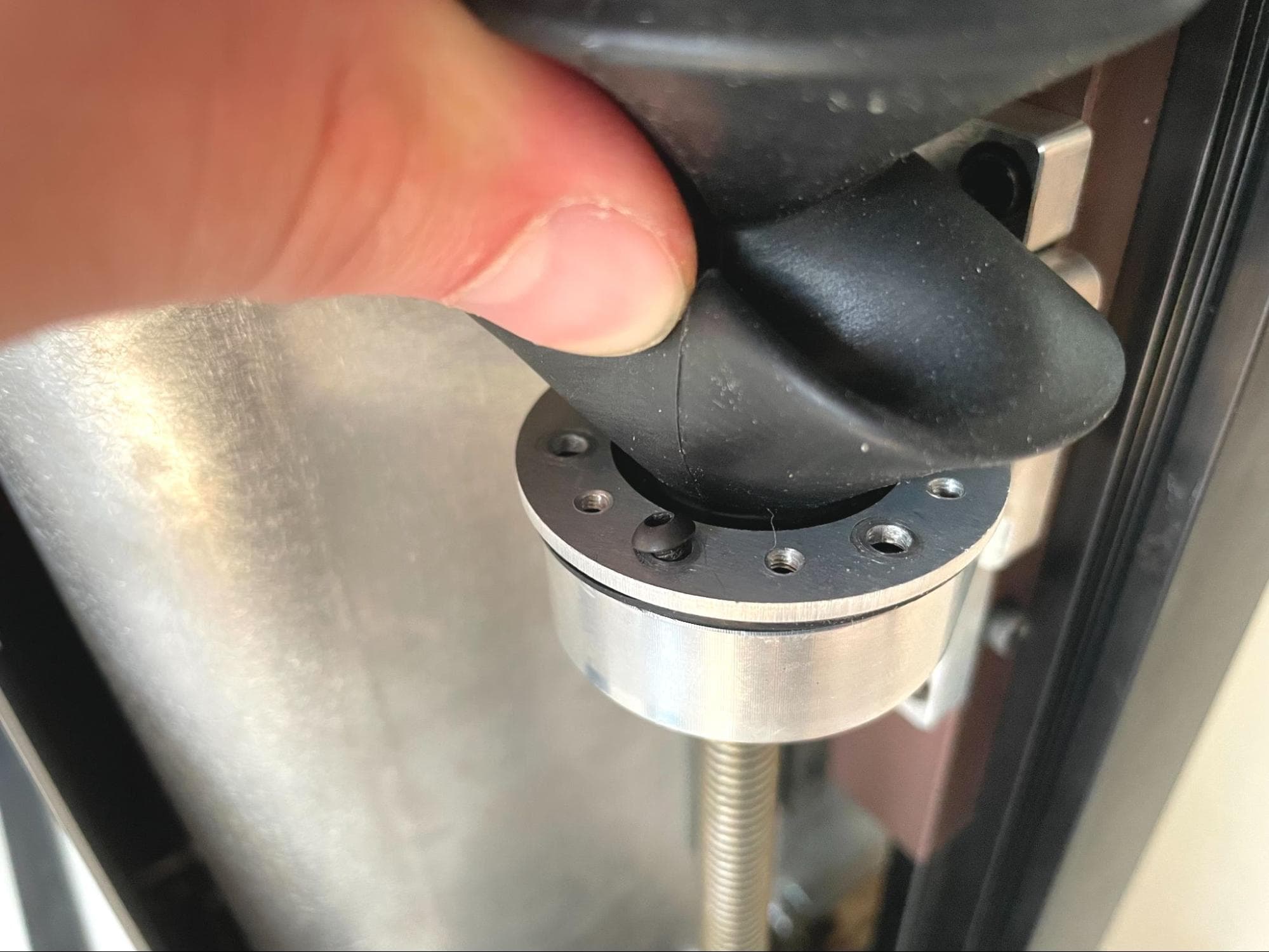 Check the carriage screws