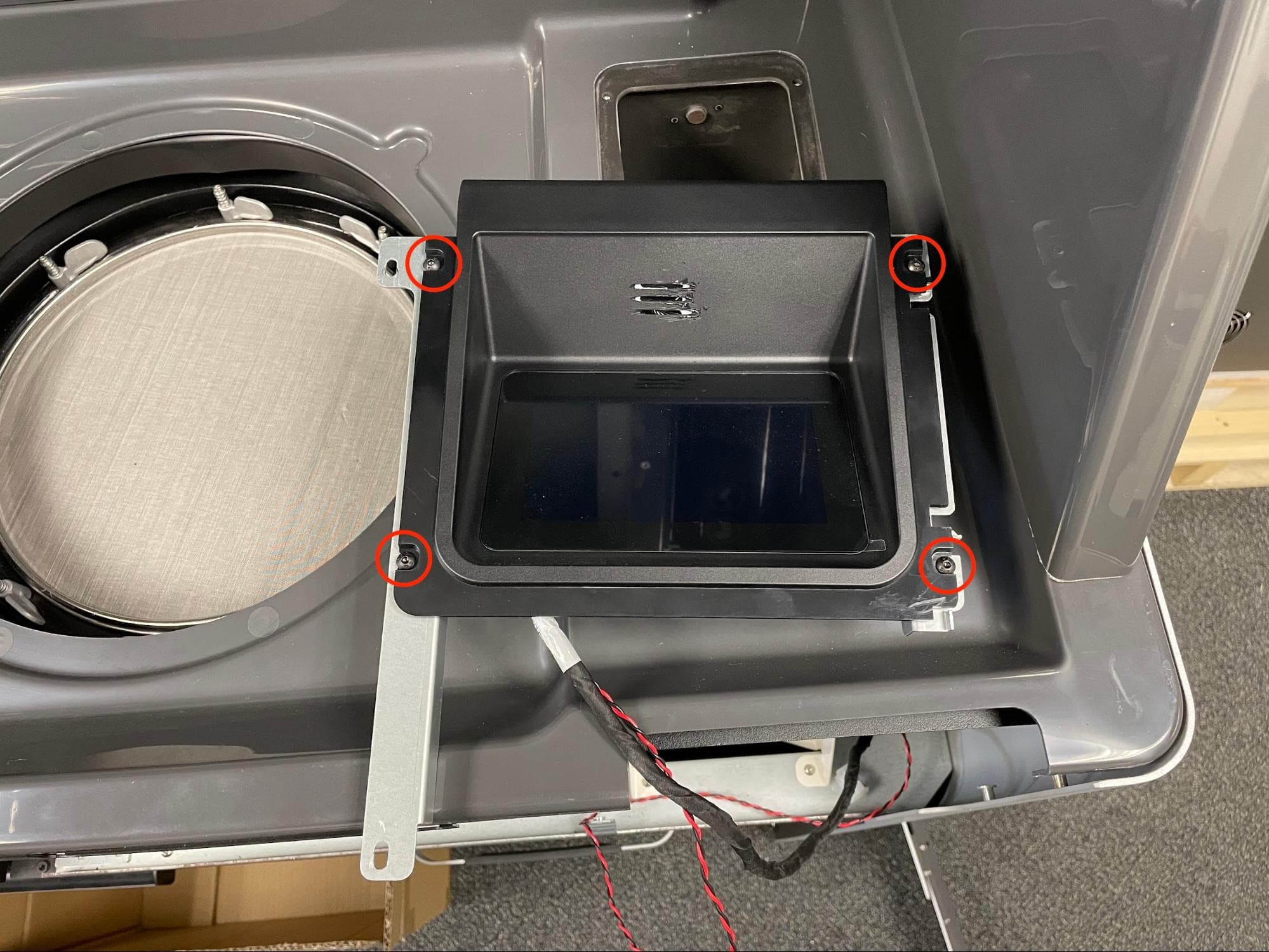 Install the new display assembly