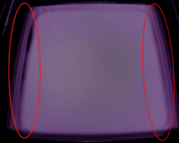 Video feed of perimeter melting