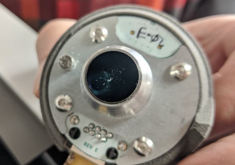 Step 9: Inspect the ir sensor lens