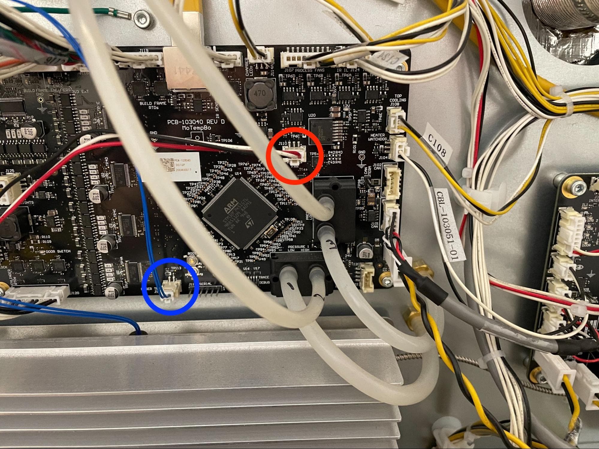 Remove the original laser assembly
