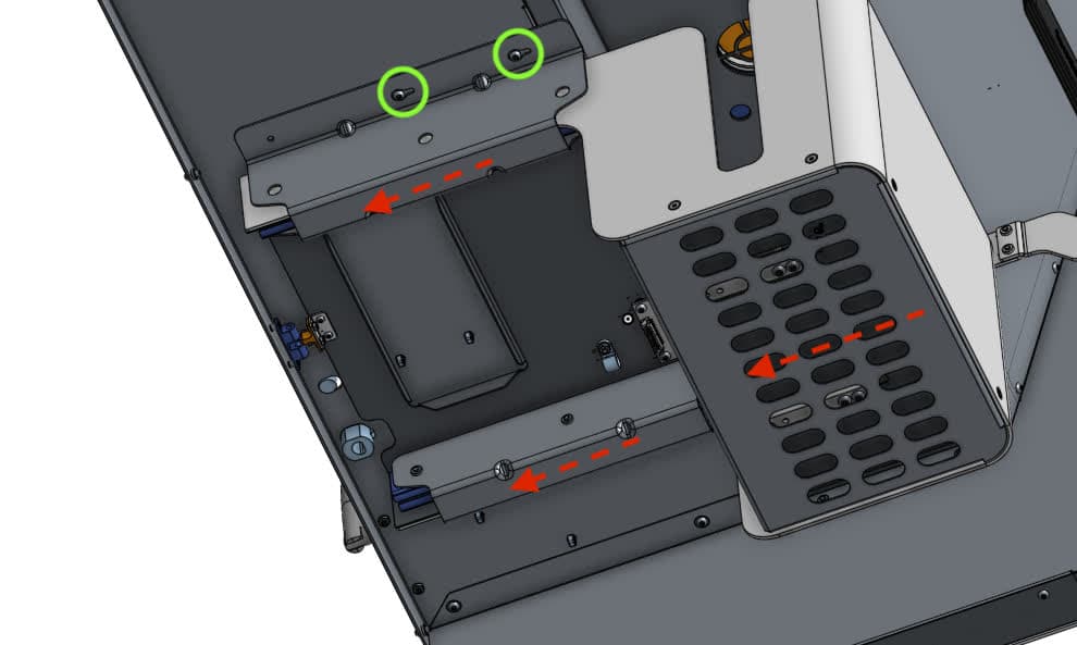 Mount the cartridge drawer