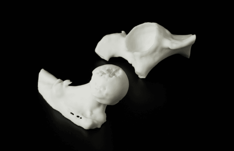 Ball-in-socket joint printed in Rigid 4000 Resin