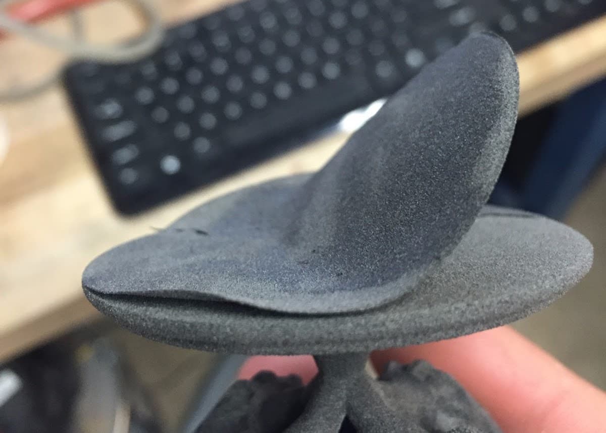 SLS delamination