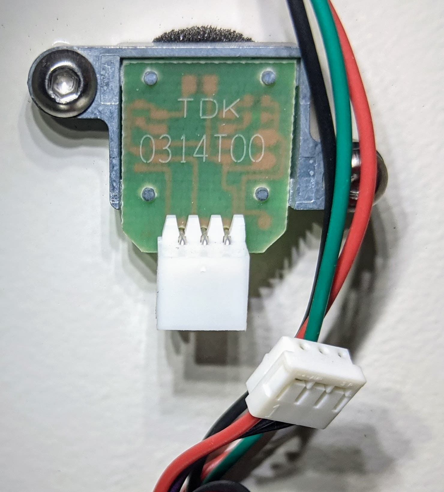 Replace the powder sensor(s)