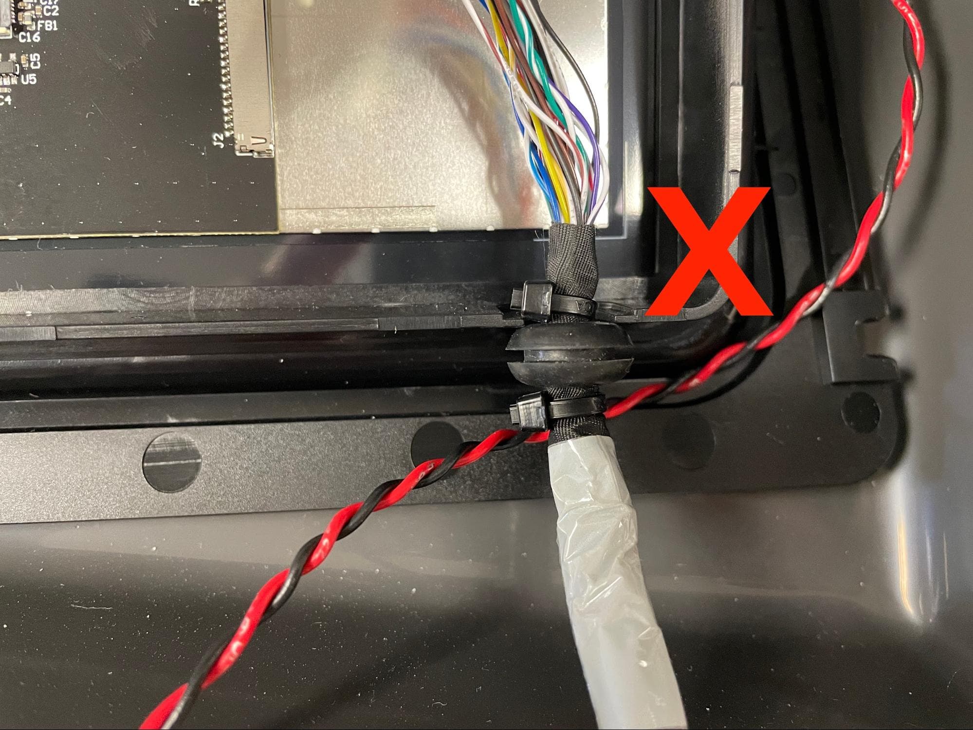 Install the new display assembly