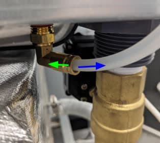 Remove the valve