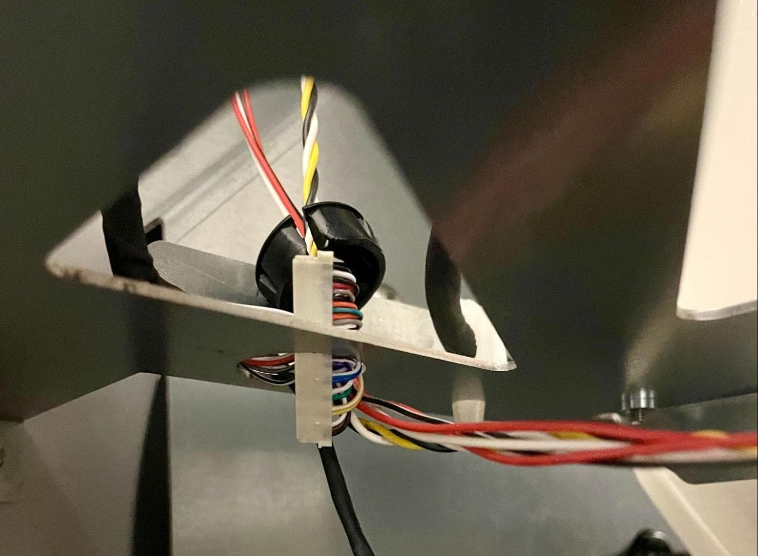 Remove the original wire harness
