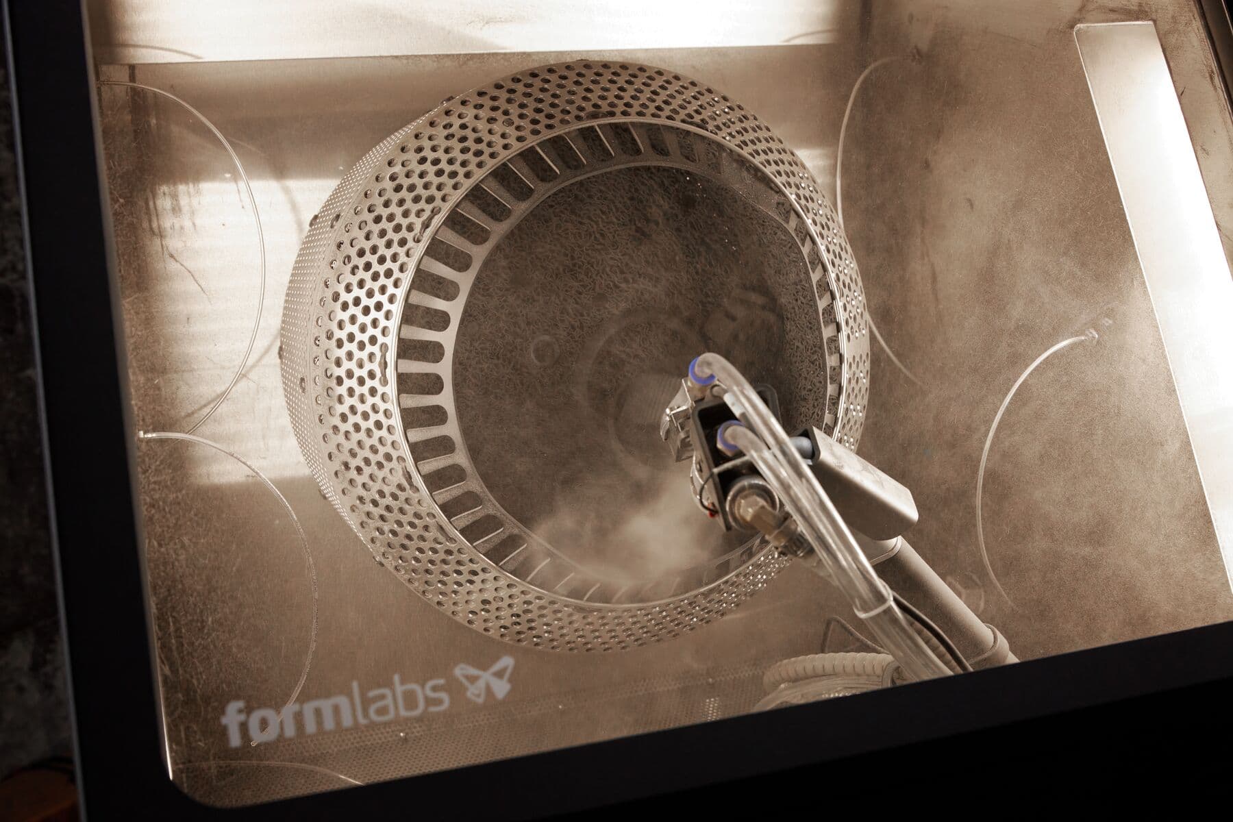 Fuse Blast, the automated media blaster from Formlabs