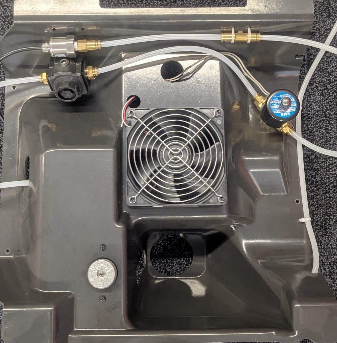 Fuse 1+ 30W upper nitrogen lines and fittings