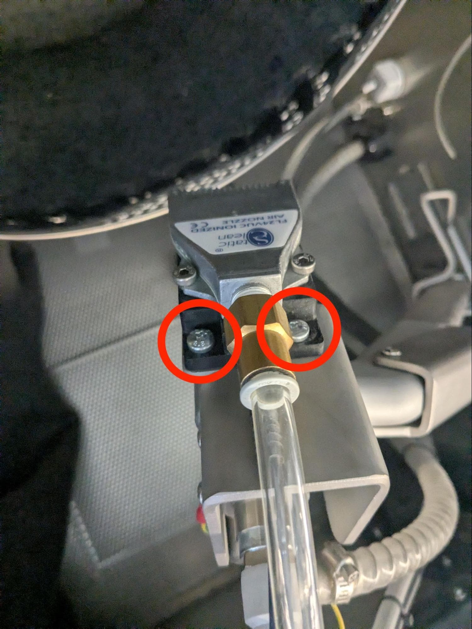 Step 1: Remove the ionizer