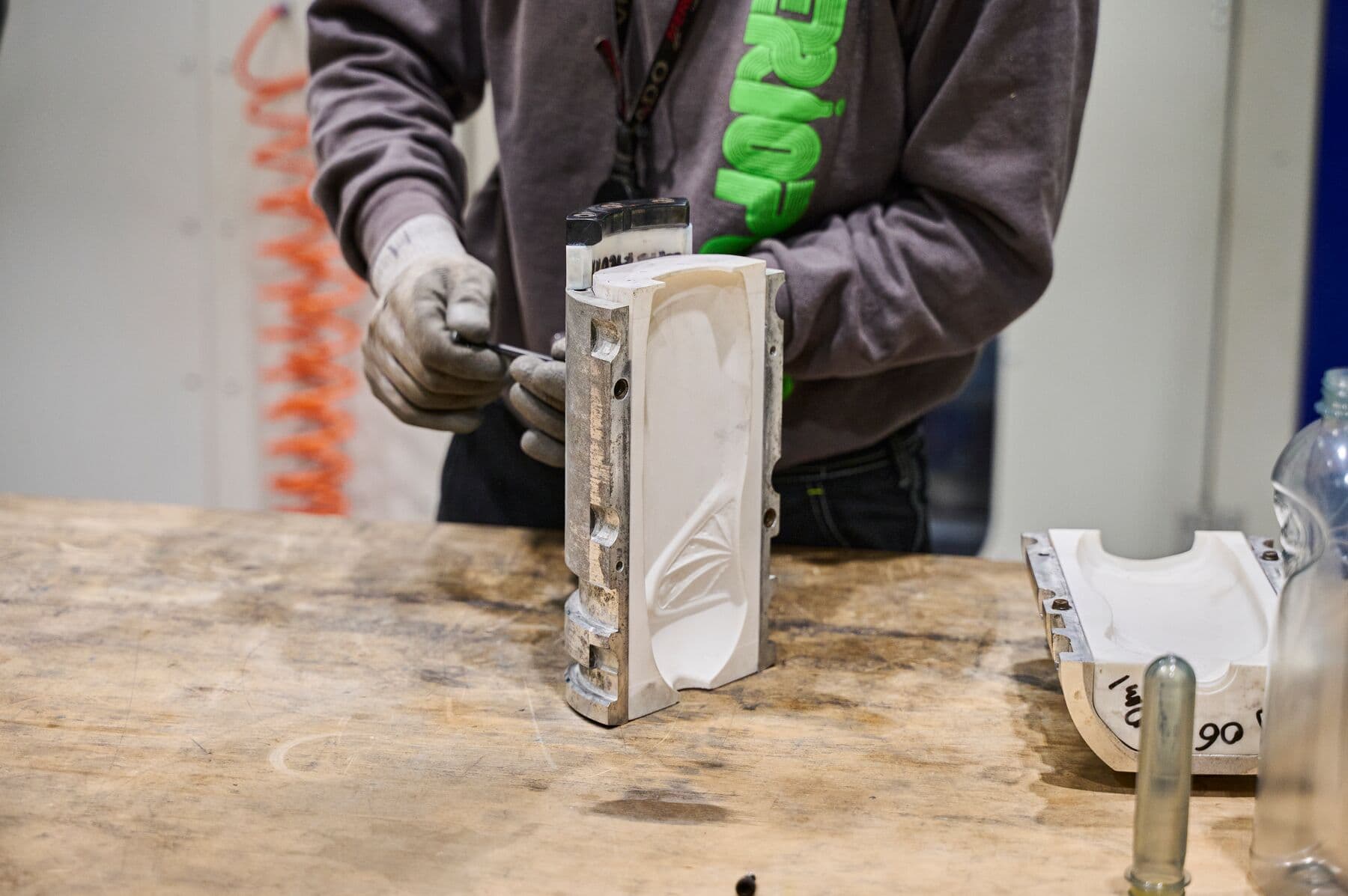 mold 3D printed with Rigid 10K Resin