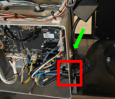 Step 4: Separate the blower fan cable from other wires