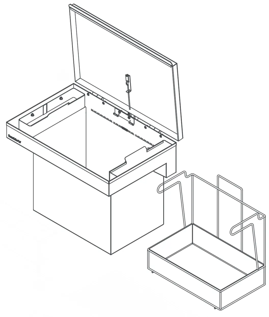 Form 3L Finish Kit Spülbehälter V2