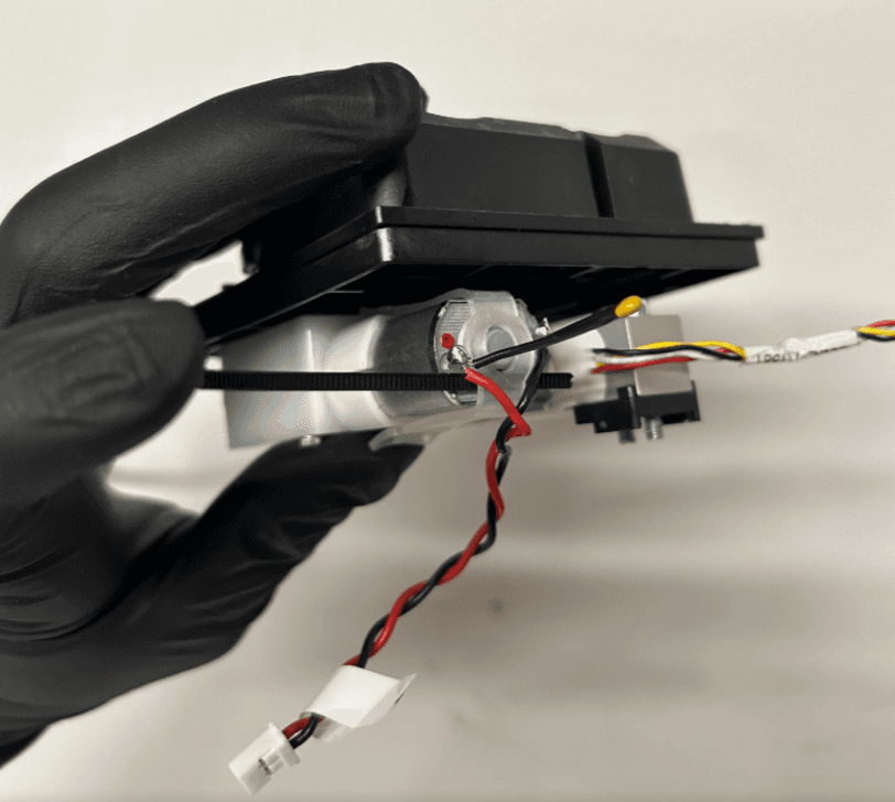 Position the zip tie