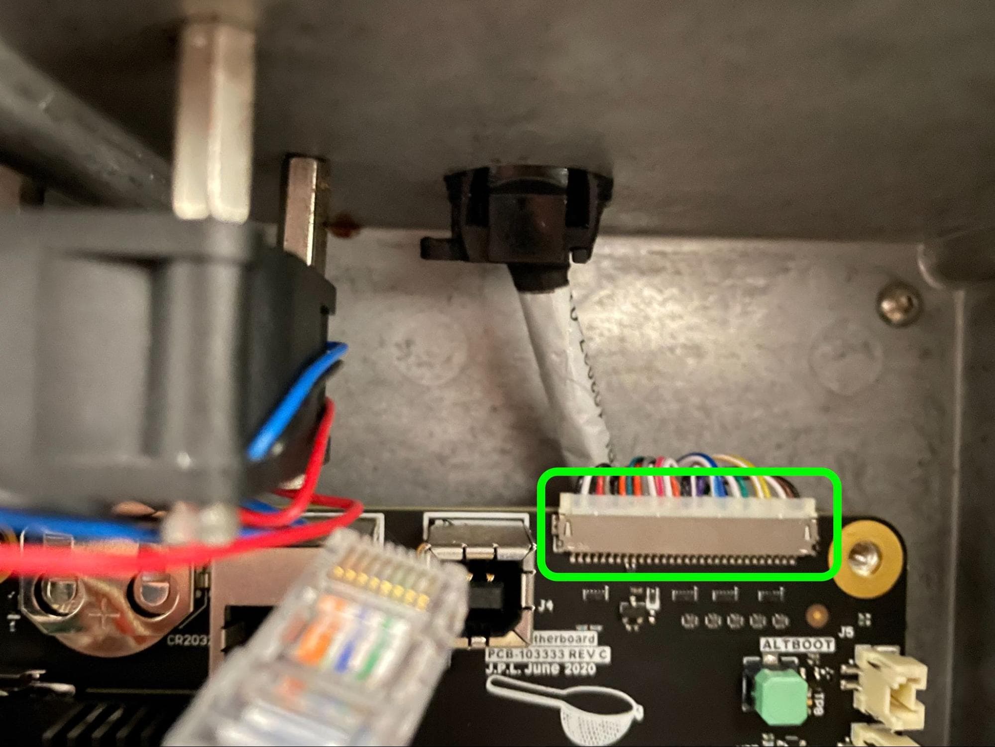 Remove the original wire harness