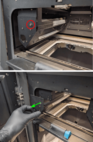 Removing the buffer-side quartz tube heater filter of the Fuse