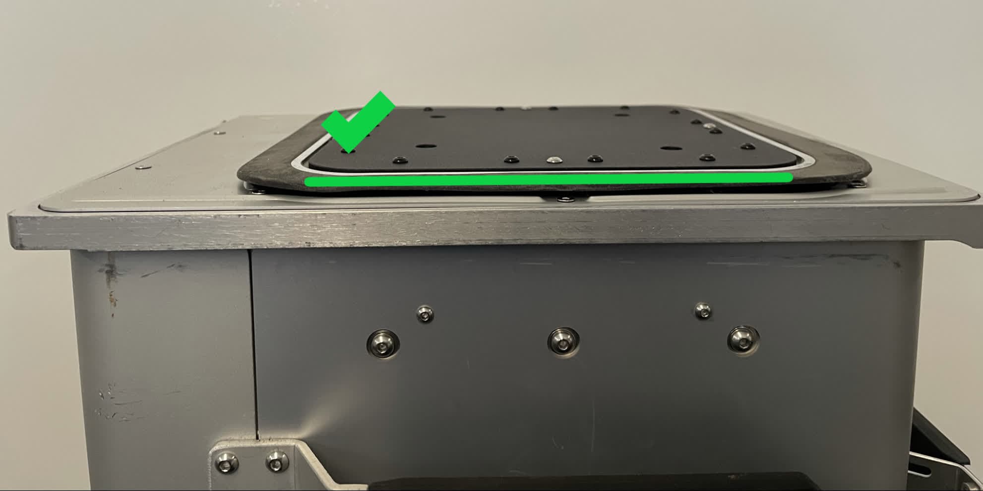 Replace the print bed