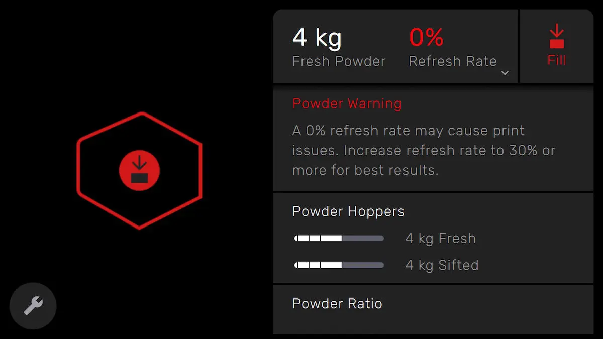 The Fuse Sift is at 0% refresh rate