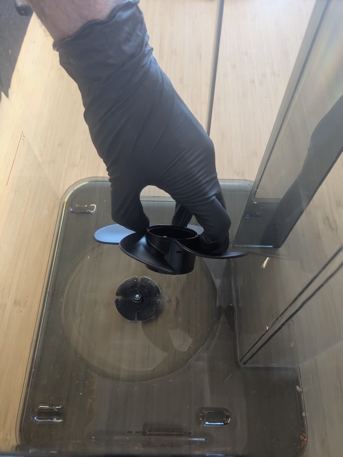 Installing the Form Wash V2 impeller