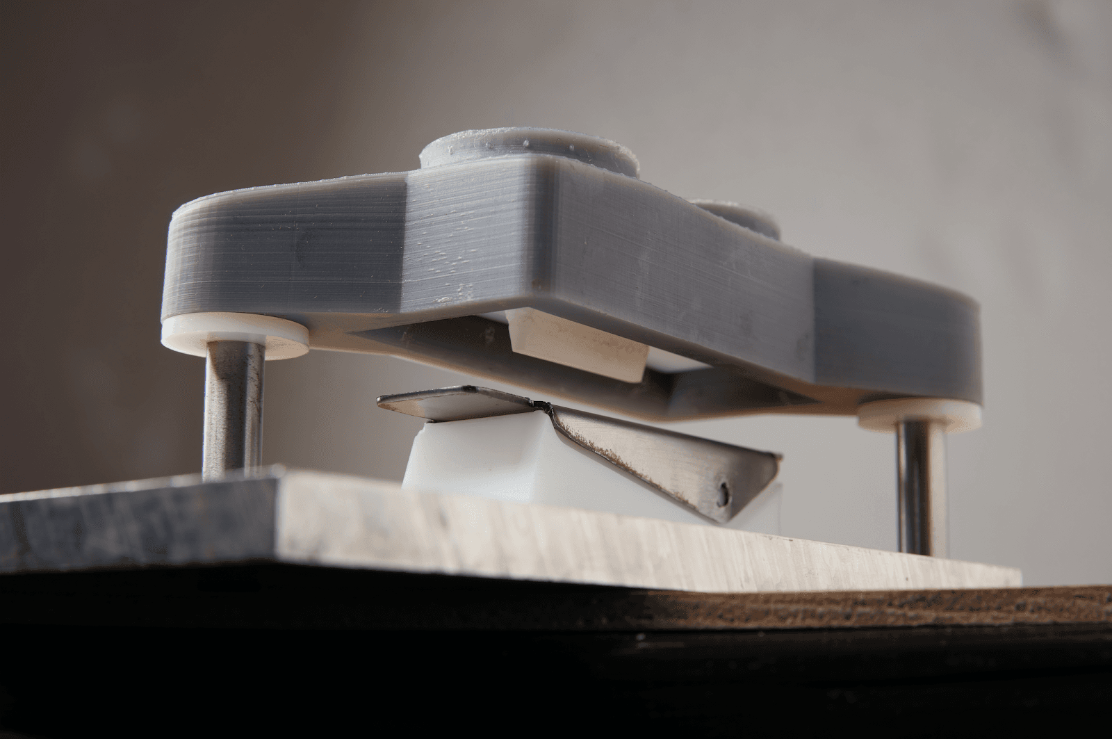 pressing operation for forming the inner feature