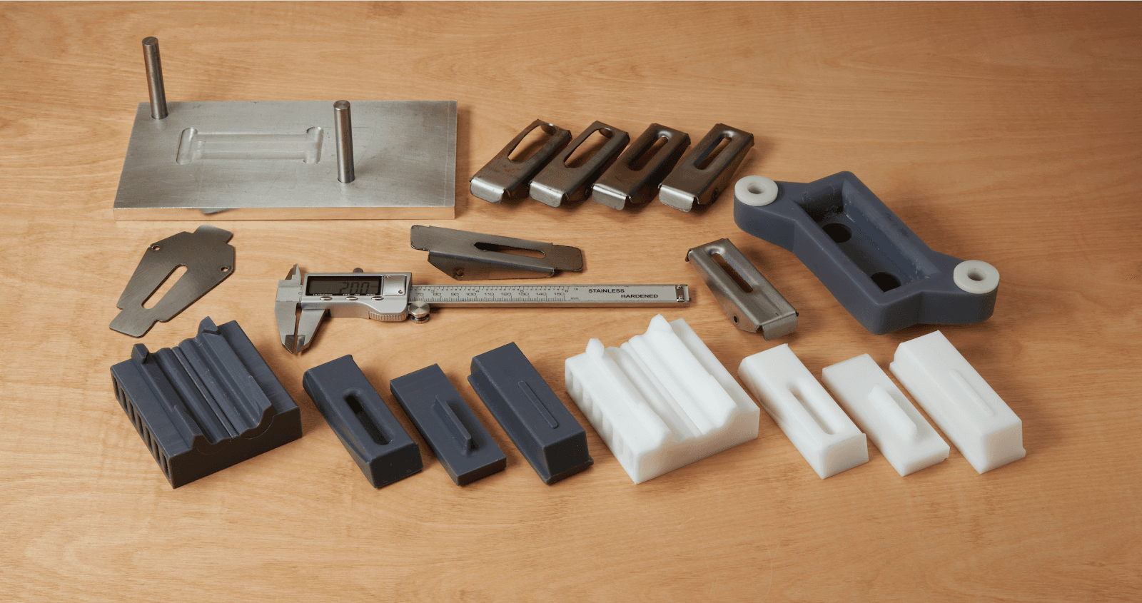 Printed dies and metal parts iterations