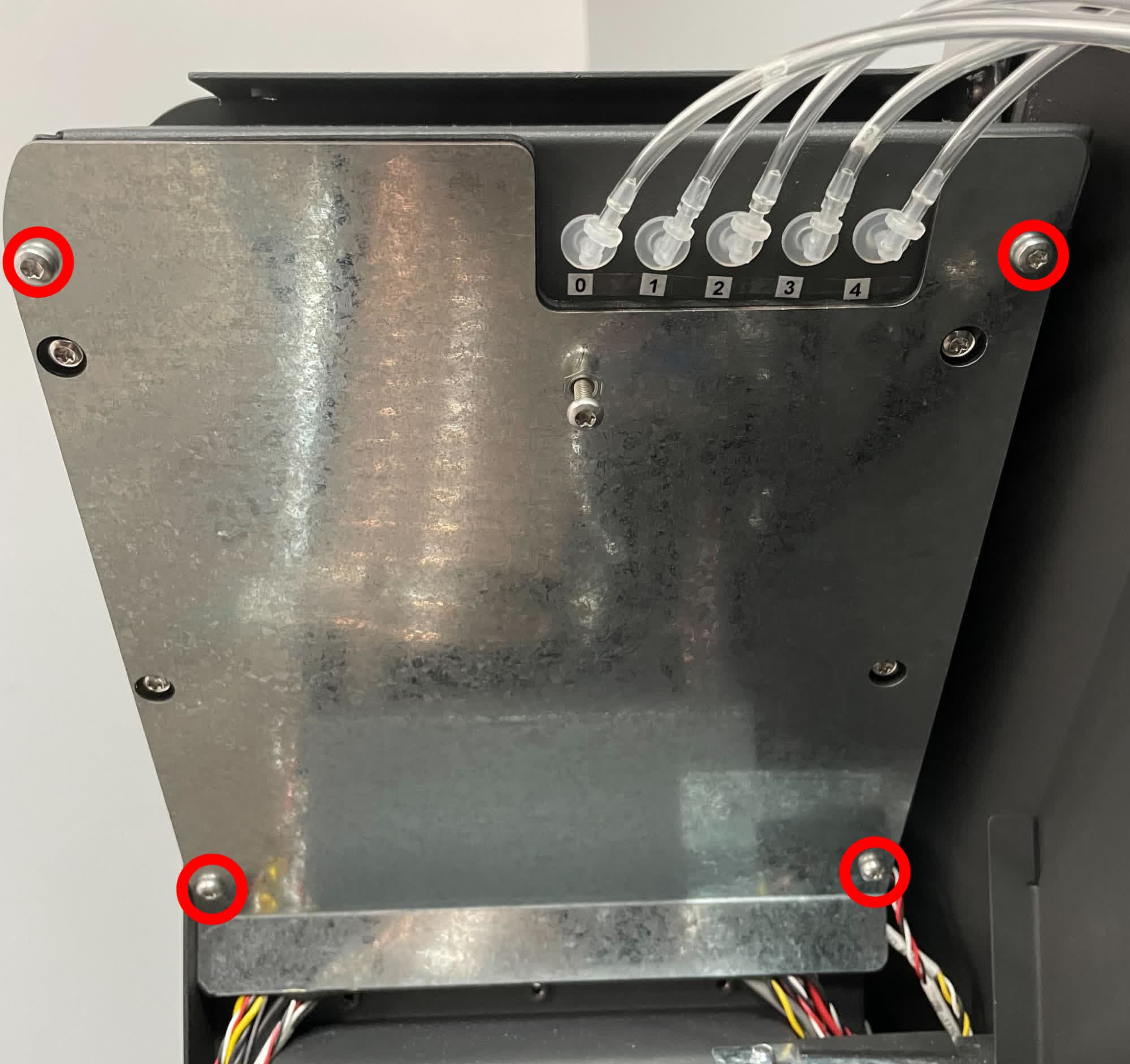 V: Inspecting or Replacing the Pressure Tap Tubes