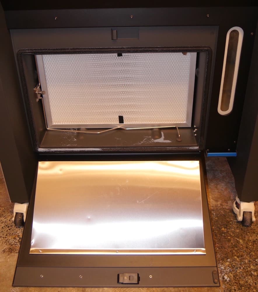 Fuse Blast with open HEPA filter door