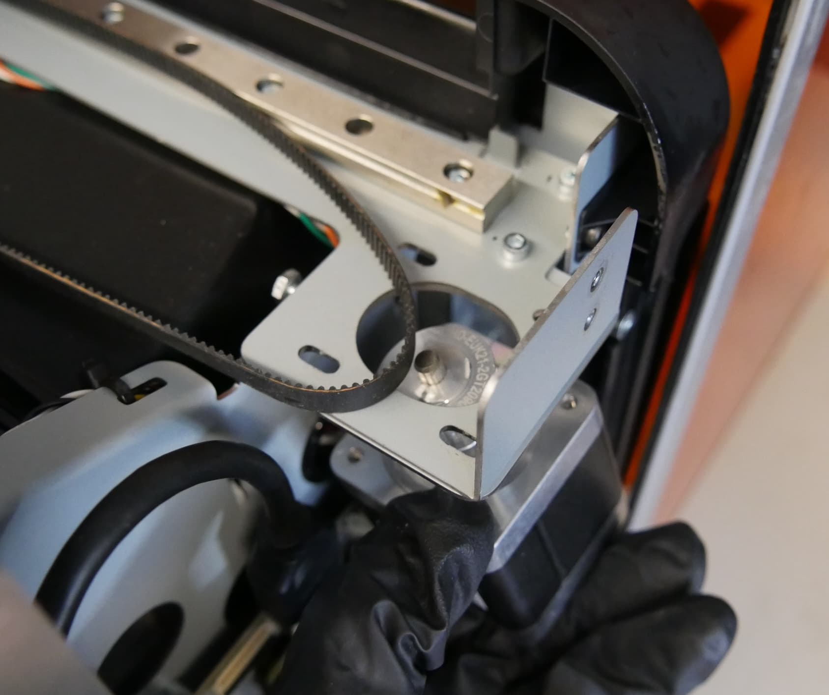 Step 2: Remove the mixer drive motor