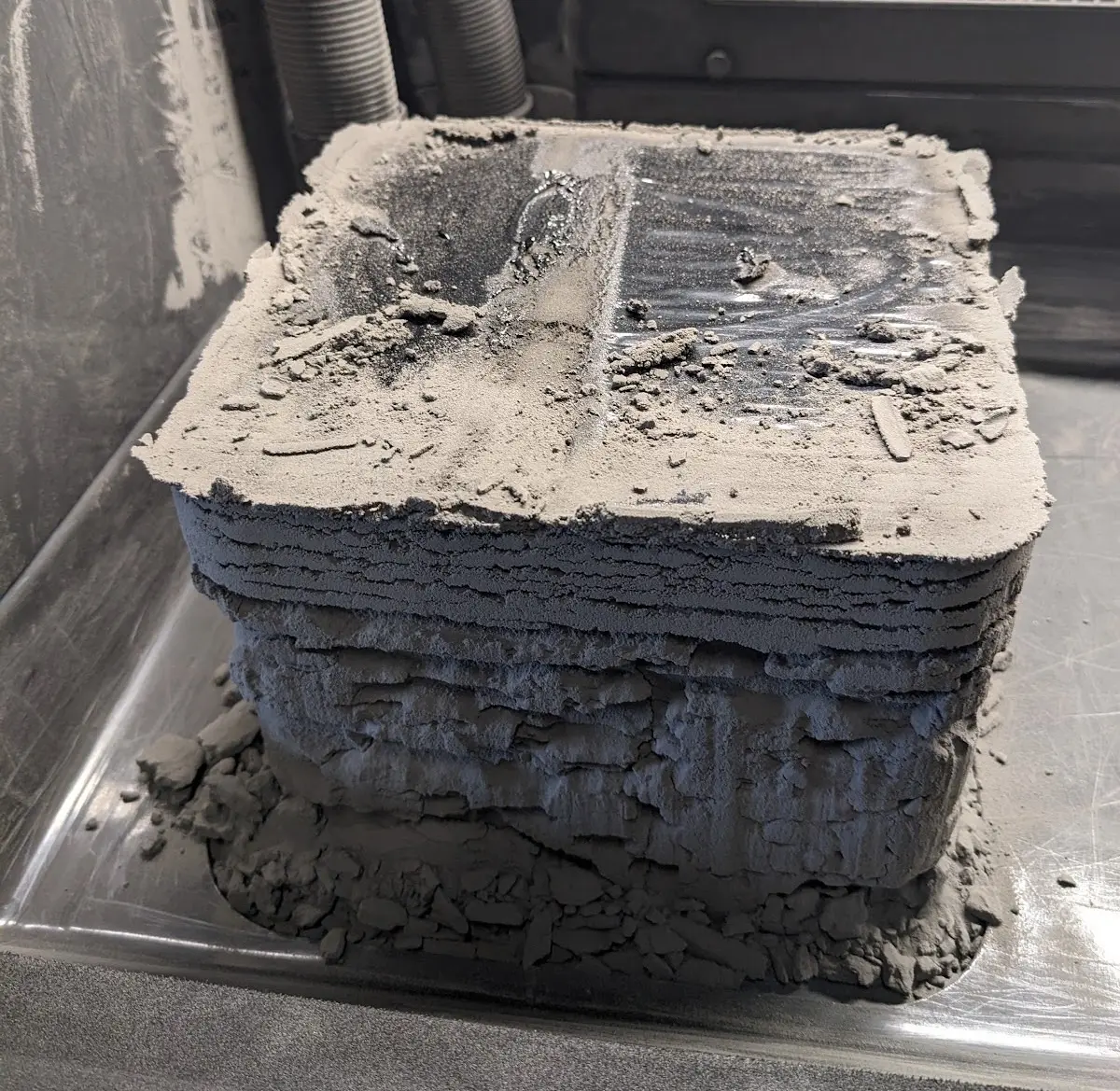 Late print melting