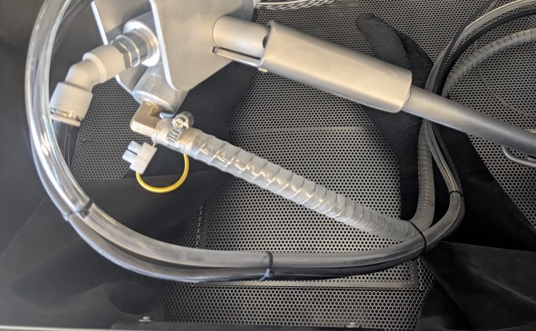 Step 8: Route the ionizer cable