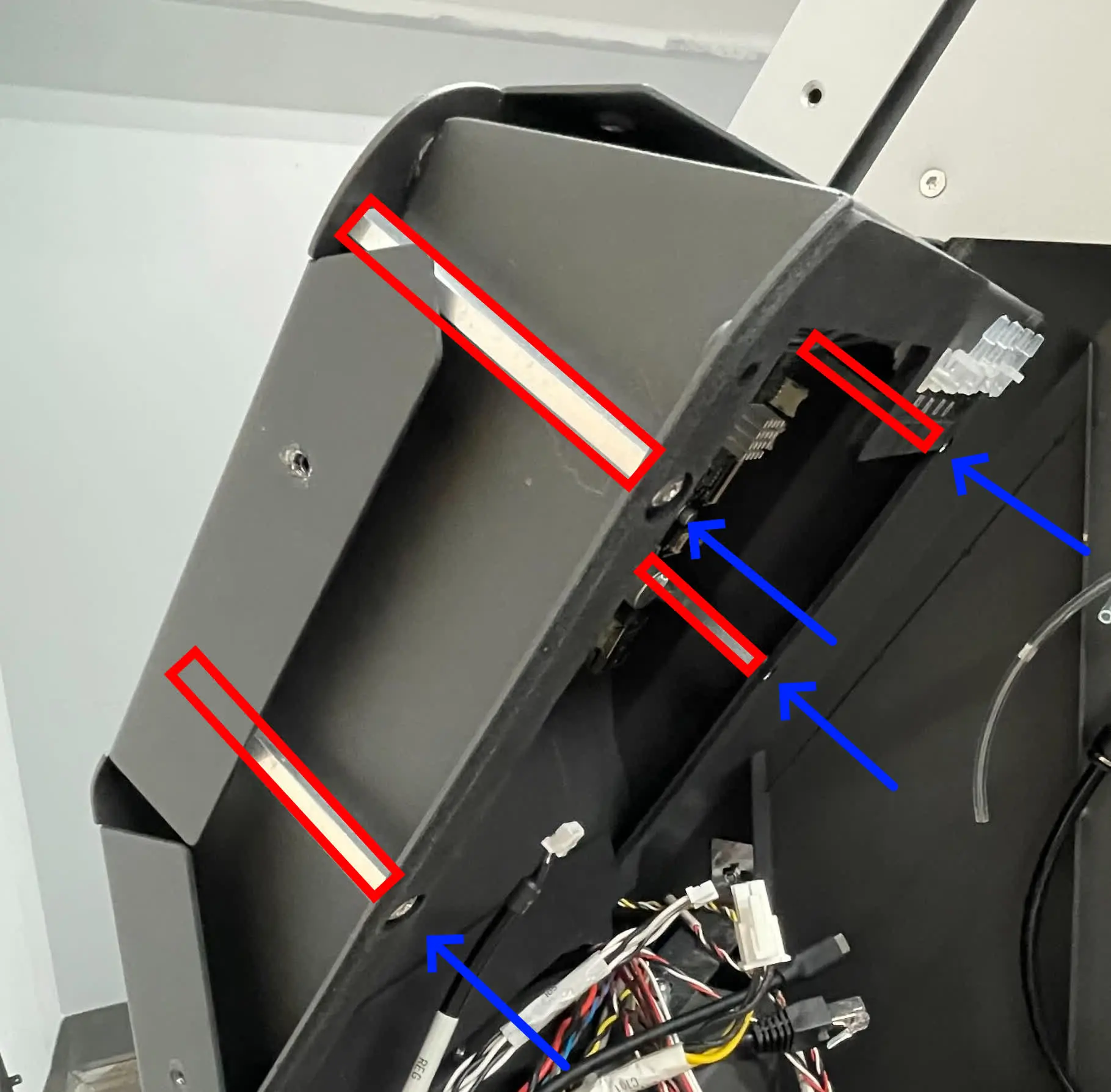 Install the new Electronics Box and Cover.