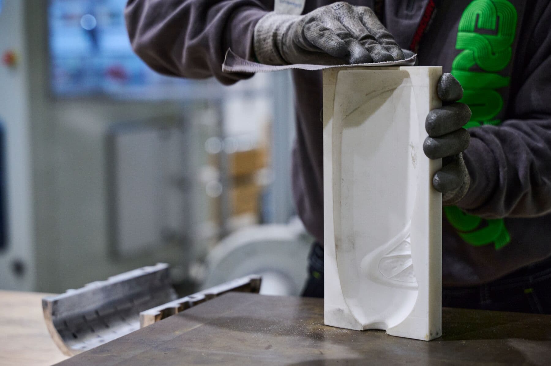 mold 3D printed with Rigid 10K Resin