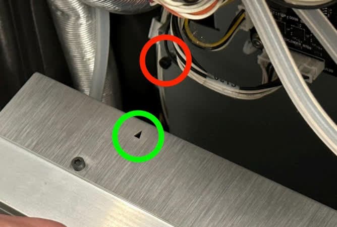 Install the new laser assembly
