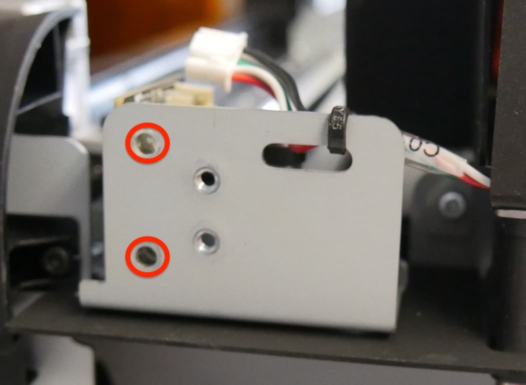 Step 1: Insert the new mixer encoder board