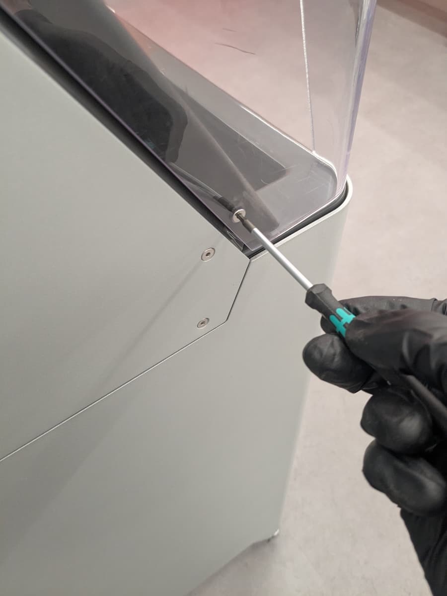 Step 2: Secure the hood