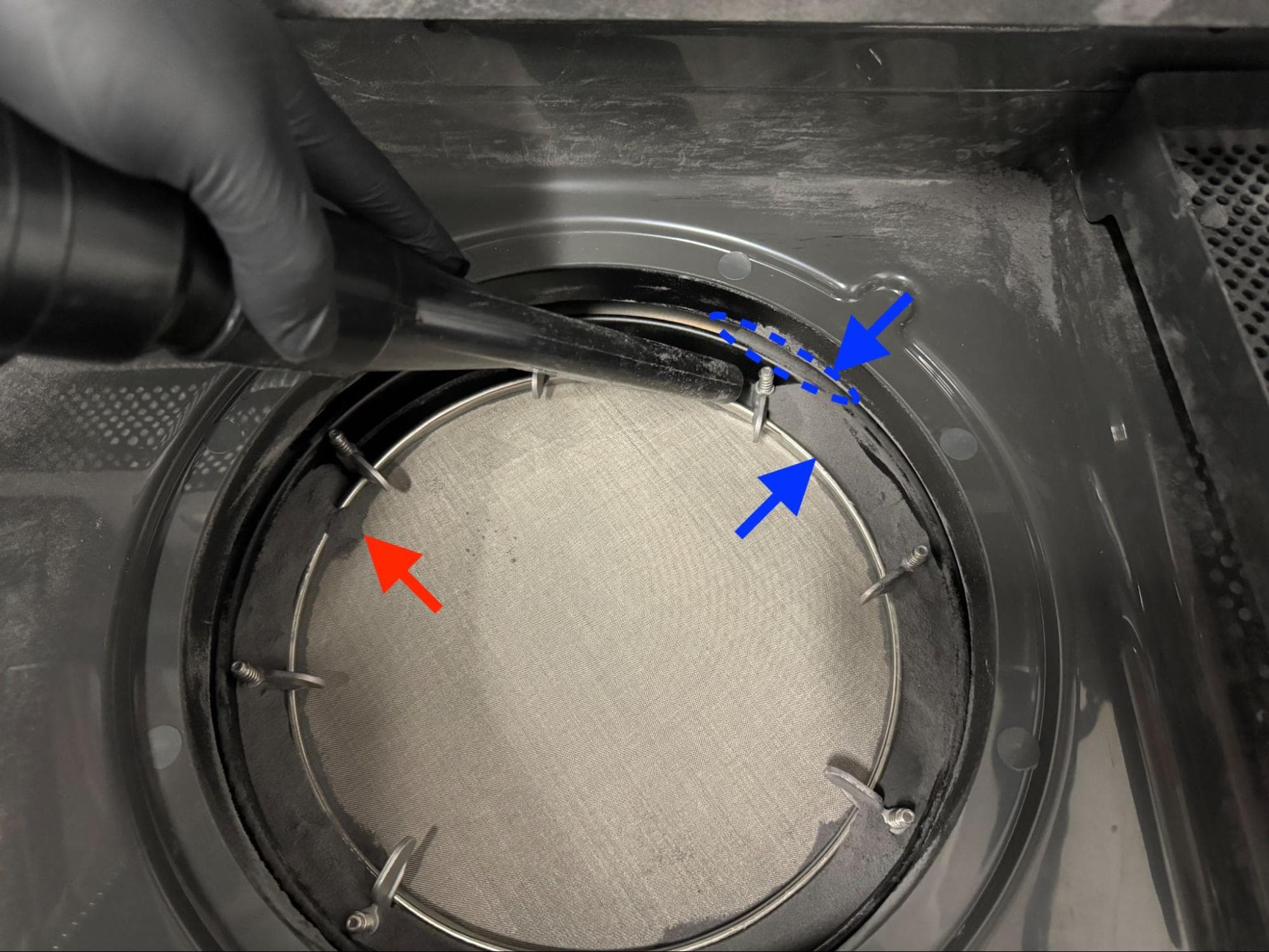 Cleaning the Fuse Sift