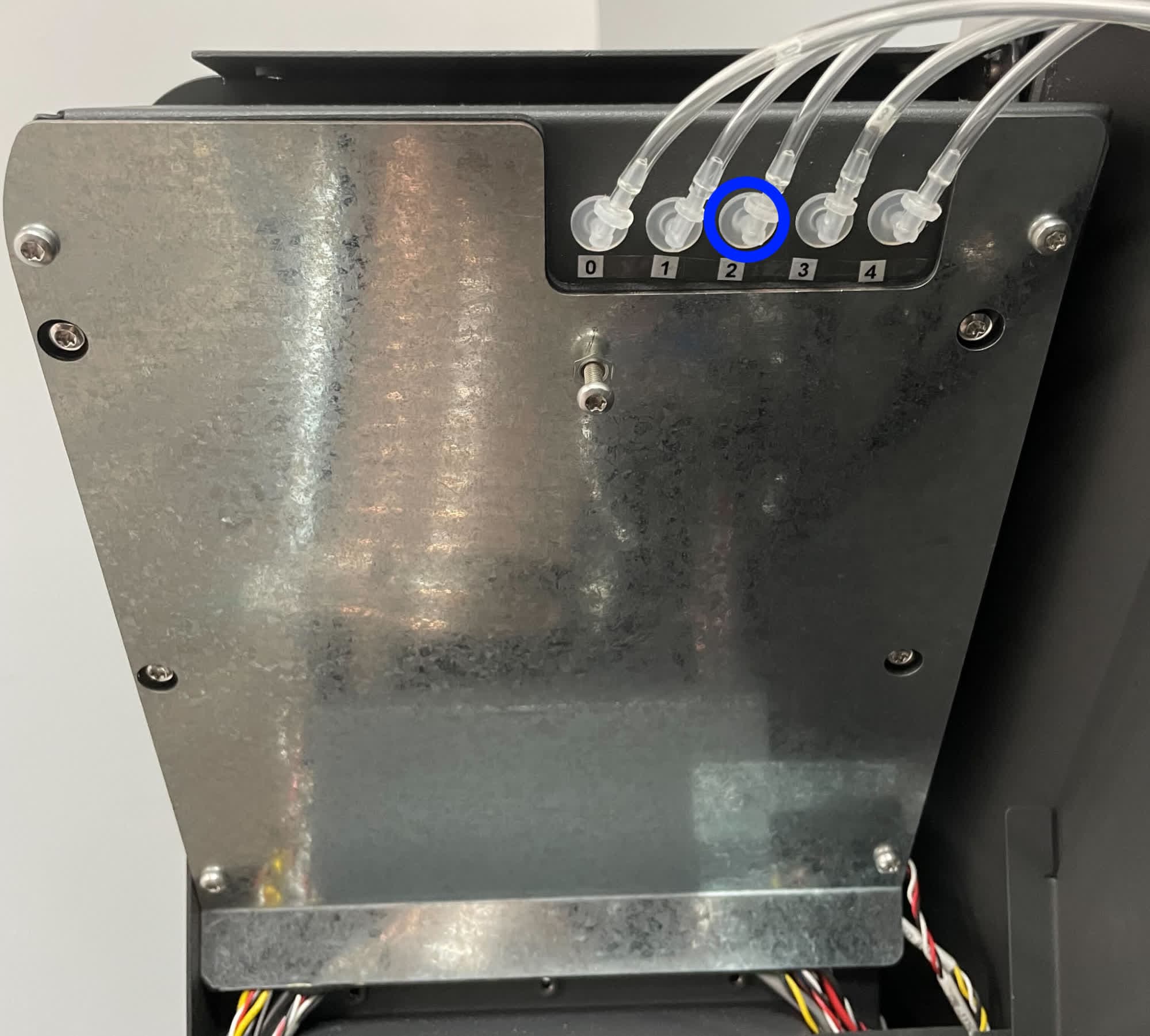 V: Inspecting or Replacing the Pressure Tap Tubes