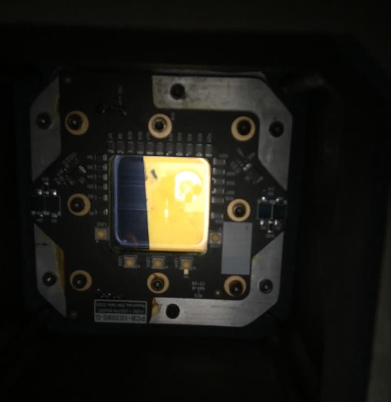 The Fuse 1's upper laser window
